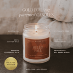 Fall Leaves Soy Candle