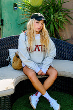 PILATES & YOGA Reversible Mockneck Sweatshirt