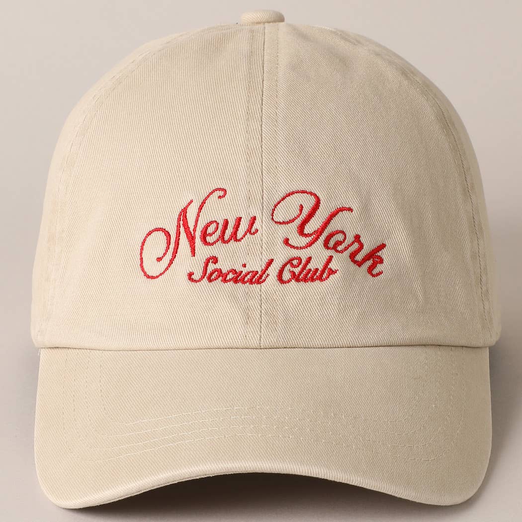 New York Social Club Baseball Cap