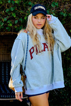 PILATES & YOGA Reversible Mockneck Sweatshirt