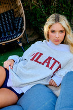 PILATES & YOGA Reversible Mockneck Sweatshirt