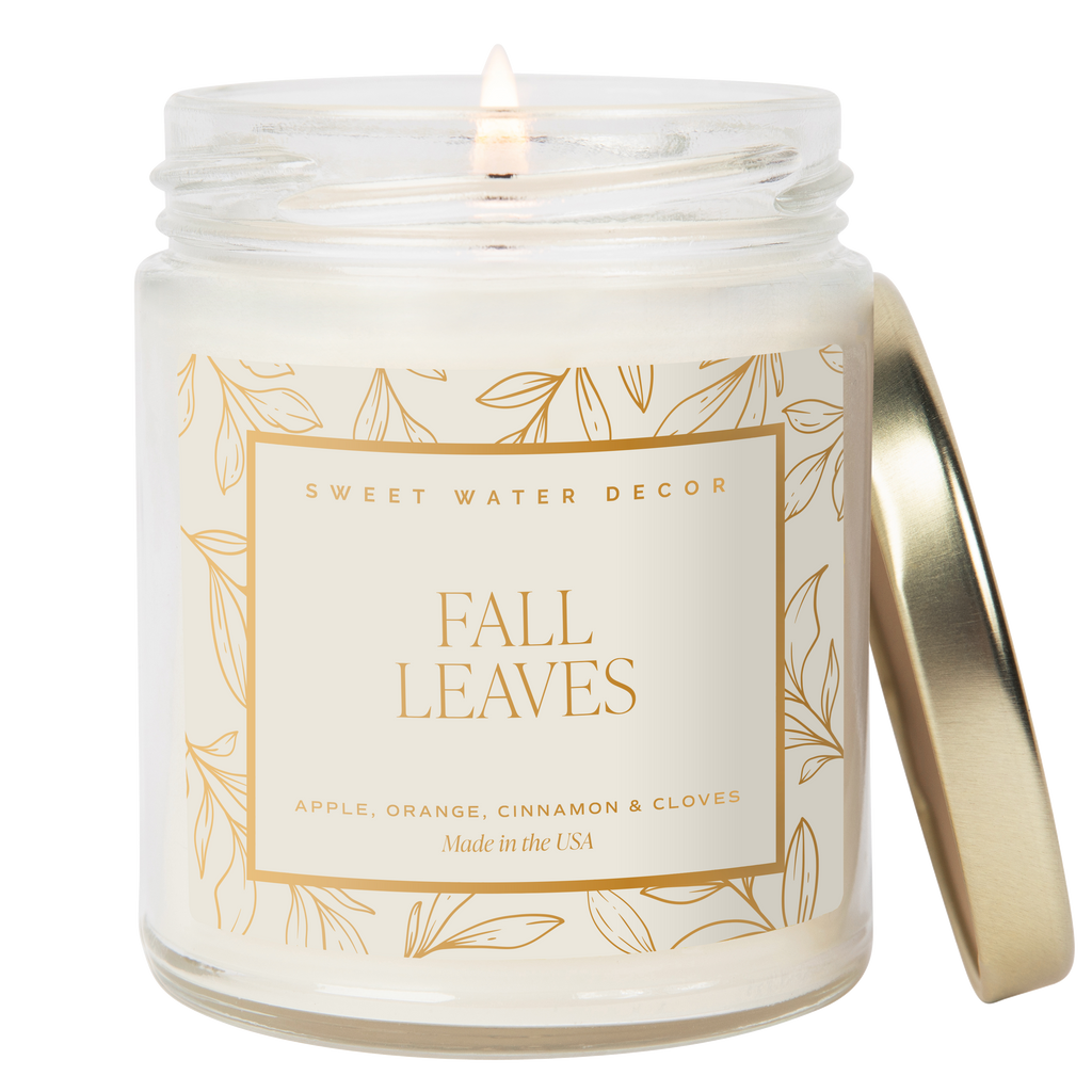 Fall Leaves Soy Candle