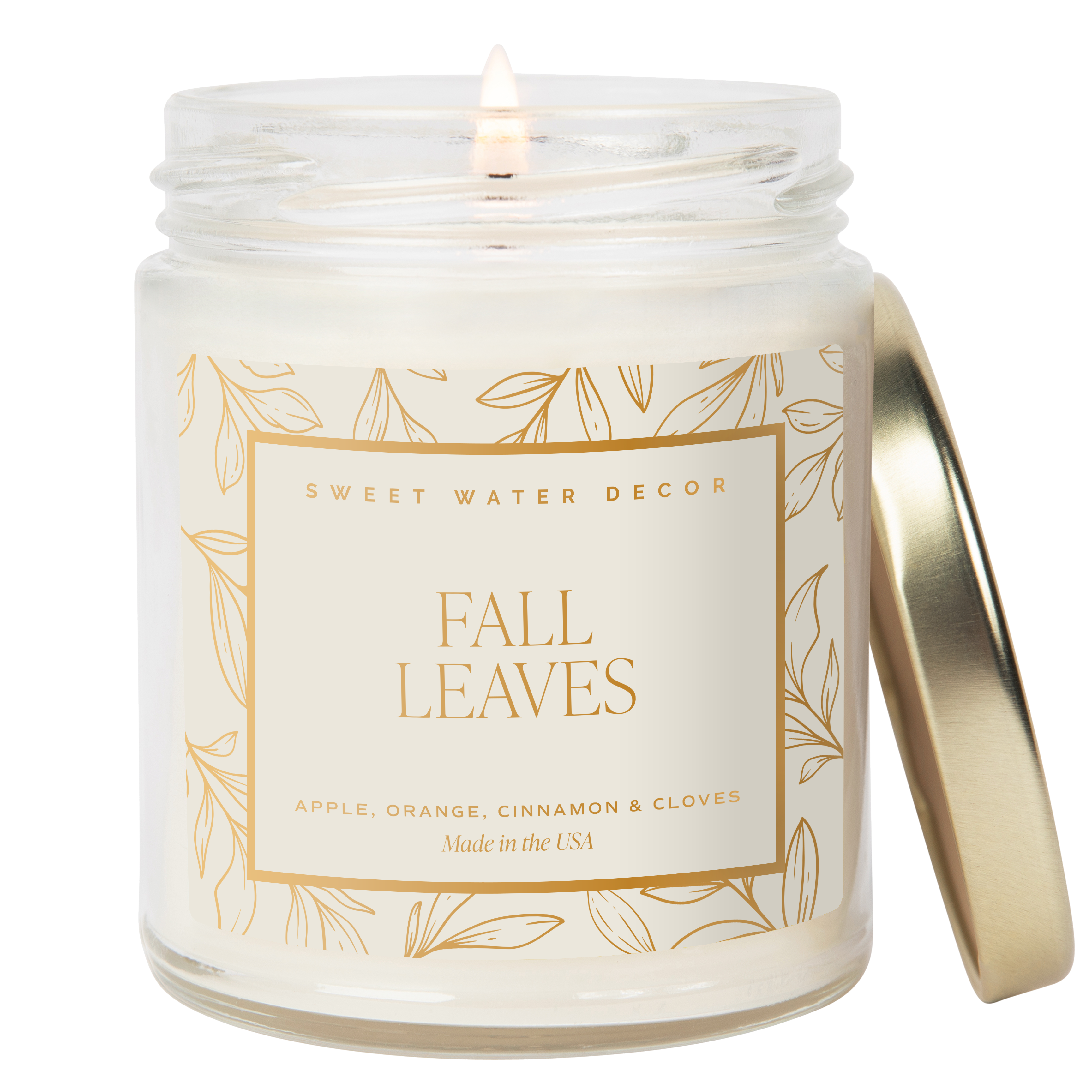 Fall Leaves Soy Candle