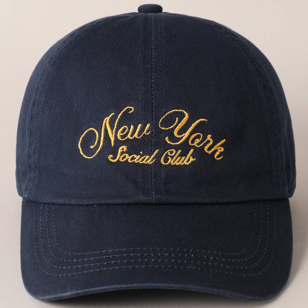 New York Social Club Baseball Cap