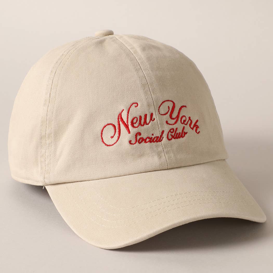 New York Social Club Baseball Cap