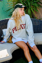 PILATES & YOGA Reversible Mockneck Sweatshirt