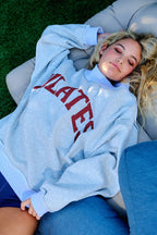 PILATES & YOGA Reversible Mockneck Sweatshirt